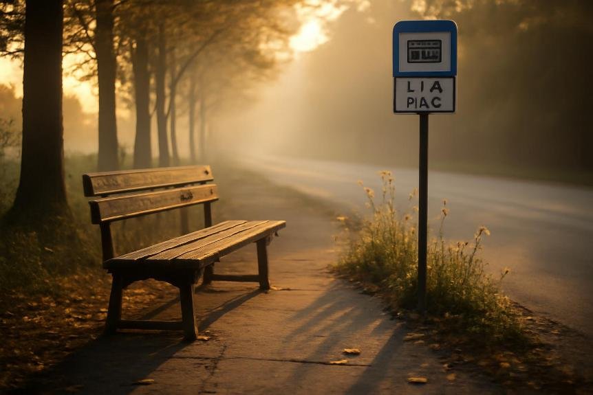 svajojant apie autobusų stotį