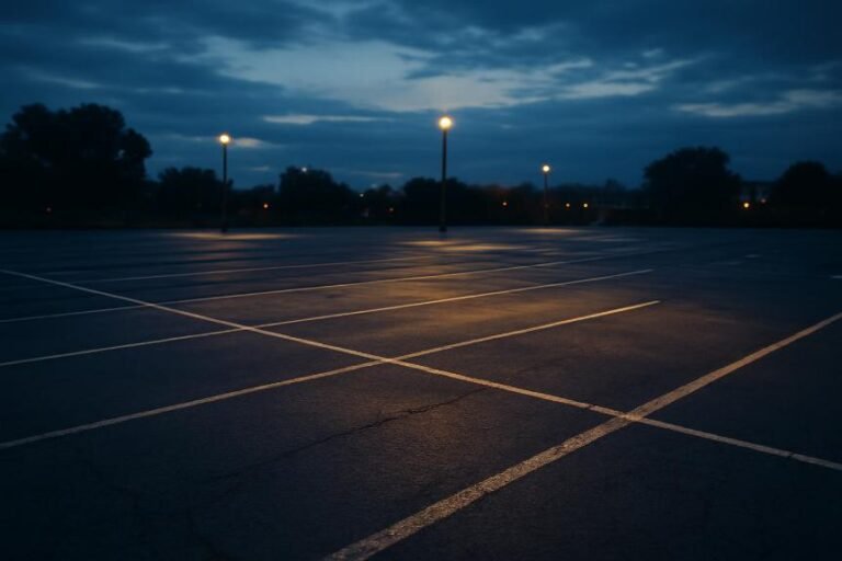 svajojant apie automobilių stovėjimo aikštelę